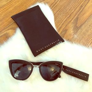 Quay Australia Cat Eye Sunglasses from FFF Box